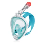 Full-Face Snorkel Mask Aqua Speed Spectra 2.0 - White/Turquoise