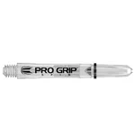 Nasadki do lotek do darta Target Pro Grip Spin Clear Short 3 sztuki