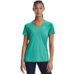Women’s V-Neck T-Shirt Under Armour Tech SSV – Solid - Green