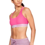 Women’s Sports Bra Under Armour Mid Crossback - Mojo Pink