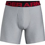 Pánské boxerky Under Armour Tech 6in 2 Pack - Mod Gray Light Heather