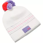 Dievčenská čiapka Under Armour Girl's Triple Scoop Beanie - Onyx White