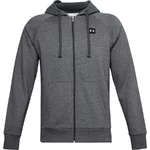 Pánska mikina Under Armour Rival Fleece FZ Hoodie - Pitch Gray Light Heather