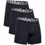 Boxerky Under Armour Charged Cotton 6in 3 Pack - schwarz