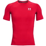 Pánske kompresné tričko Under Armour HG Armour Comp SS - Red