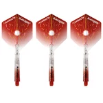 Dart Shafts & Flights Unicorn Gripper 4 Elements Combo - Red Firestorm