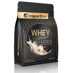 Białko serwatkowe inSPORTline WHEY / WPC Premium Protein 700g - biała czekolada z orzeszkami ziemnymi