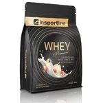 Doplněk stravy inSPORTline WHEY Premium Protein 700g - bílá čokoláda s arašídy