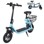 Elektrická koloběžka W-TEC Billar II 500W 12" - 2.jakost - modrá