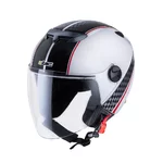 Motorcycle Helmet W-TEC YM-617 - Race White