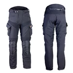 W-TEC Erkalis GS-1729 Herren Softshell Motorradhose - schwarz