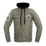 Férfi Aramid-szálas motoros kabát W-TEC Black Heart Hat Skull Jacket - Khaki