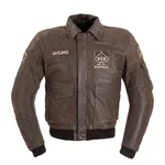 Men’s Leather Jacket W-TEC Black Heart Bomber - Vintage Brown