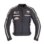 W-TEC Patriot Herren Textiljacke - schwarz