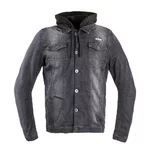 W-TEC Kafec Herren Jeans Sommer Moto Jacke mit Kapuze