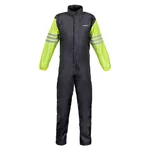 Motorcycle Rain Suit W-TEC Smedava - Black-Fluo