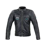 Leather Motorcycle Jacket W-TEC Losial - Black