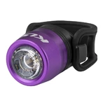 Predné svetlo na bicykel Kellys IO USB Front - Purple
