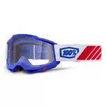 Motokrosové brýle 100% Accuri 2 - Kolby modrá, čiré plexi