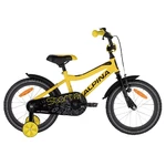 Detský bicykel ALPINA Starter 16" - Yellow
