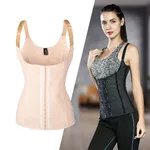 Fitness korzet s ramínky inSPORTline Corsup - béžová