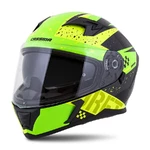 Motorkářská helma Cassida Integral 3.0 DRFT žlutá perleť/zelená/černá