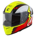 Motorcycle Helmet Cassida Integral GT 2.1 Flash Fluo Yellow/Fluo Red/Black/White