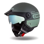 Motorcycle Helmet Cassida Handy Plus Chief Matte Green/Dark Green