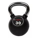 Hantla gumowana inSPORTline Kettlebell Profi 30 kg