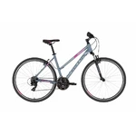 Női cross kerékpár KELLYS CLEA 10 28" - 2022 - Szürke rózsaszín