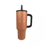 Insulated Travel Mug inSPORTline Cocoanna 1,200 ml - kávová