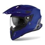 Moto helma AIROH Commander Color modrá matná
