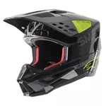 Moto přilba Alpinestars S-M5 Rover antracit/žlutá fluo/šedá maskáčová