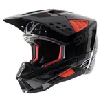 Dirt Bike Helmet Alpinestars S-M5 Rover antracit/červená fluo/šedá maskáčová 2022