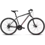 Pánské crossové kolo Kross Evado 4.0 TK 28" - model 2023 - grafitová/červená