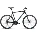 Pánské crossové kolo Kross Evado 4.0 TK 28" - model 2023 - černá/modrá