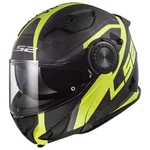 Flip up bukósisak LS2 FF313 Vortex - Carbon Hi Vis Yellow