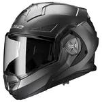 Výklopná moto přilba LS2 FF901 Advant X Solid Matt Titanium P/J