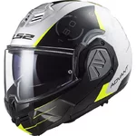 Výklopná moto přilba LS2 FF906 Advant Codex White Black P/J