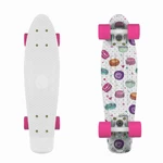 Penny Board Fish Print 22" - Macarons-White-Pink