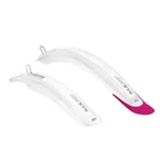 Mudguard Set Kellys Foggy - White-Pink