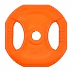 Square Rubber-Coated Weight Plate inSPORTline Pump 5 kg 30 mm