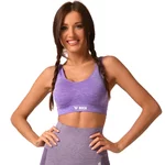 Boco Wear Violet Melange Damen Sport Top