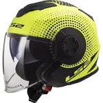 Moto prilba LS2 OF570 Verso - Spin Matt Hi Vis Yellow