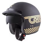 Motorcycle Helmet Cassida Oxygen Rondo - Black Matte/Gold