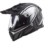 Motorcycle Helmet LS2 MX436 Pioneer Evo - Master Matt Titanium