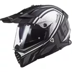 Motorcycle Helmet LS2 MX436 Pioneer Evo - Master Matt Titanium