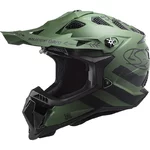 LS2 MX700 Subverter Cargo-Motocross-Helm - Matt Militärgrün