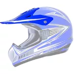 Replacement Visor for WORKER V330 Helmet - modra