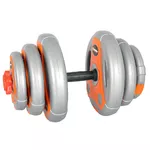 Jednoruční nakládací činkový set inSPORTline 3-18 kg - 2.jakost